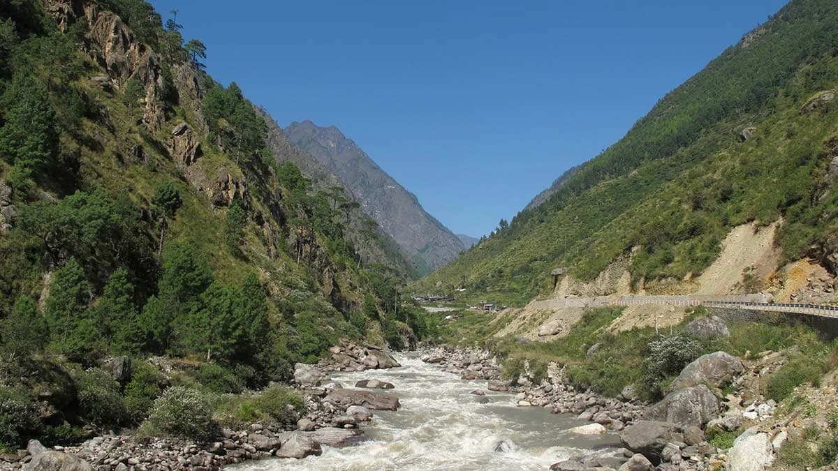 Bhotekoshi River