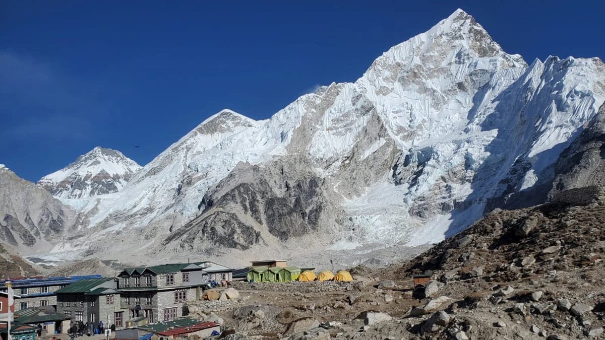 Everest base camp for teen