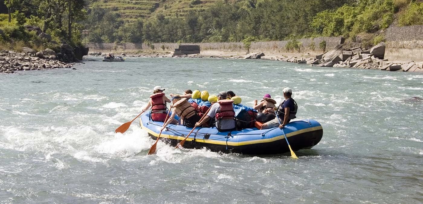 Rafting in Nepal