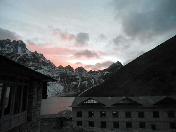 Scenery Gokyo Trekking